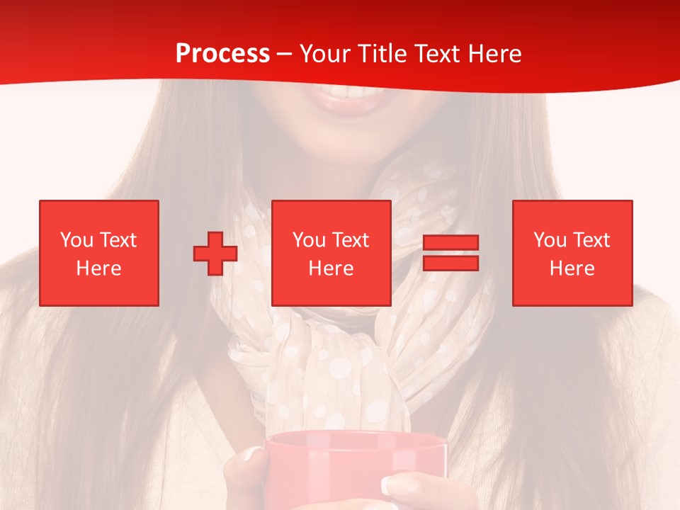 Winter Coffee Tea PowerPoint Template