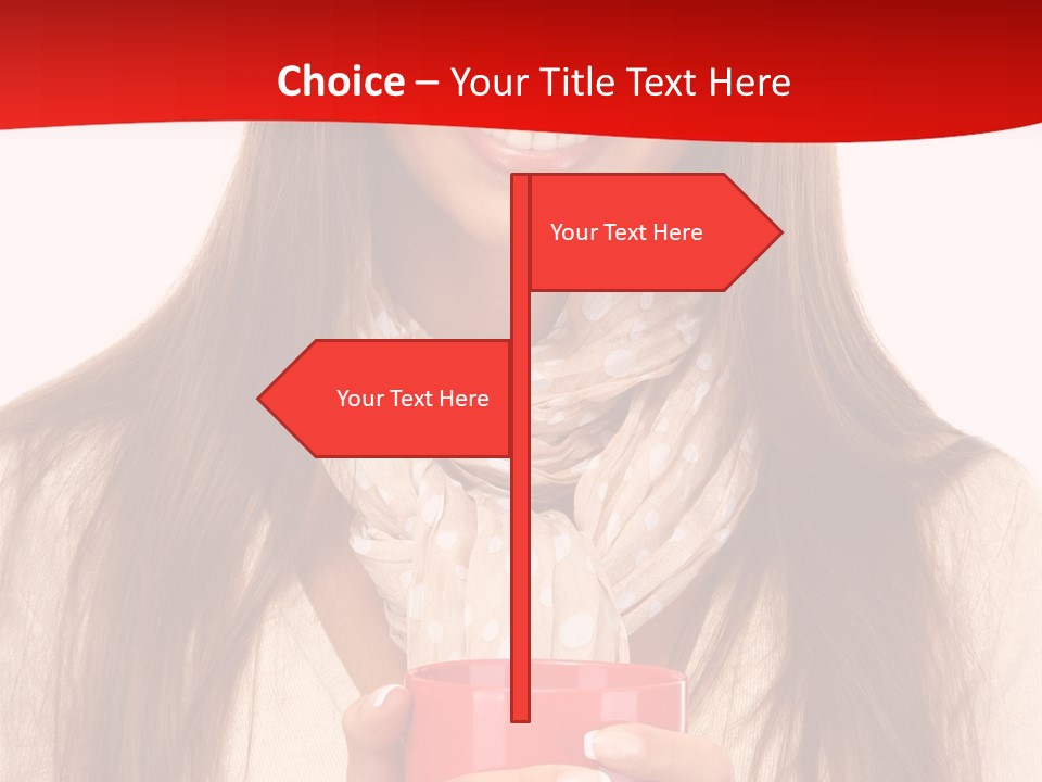 Winter Coffee Tea PowerPoint Template