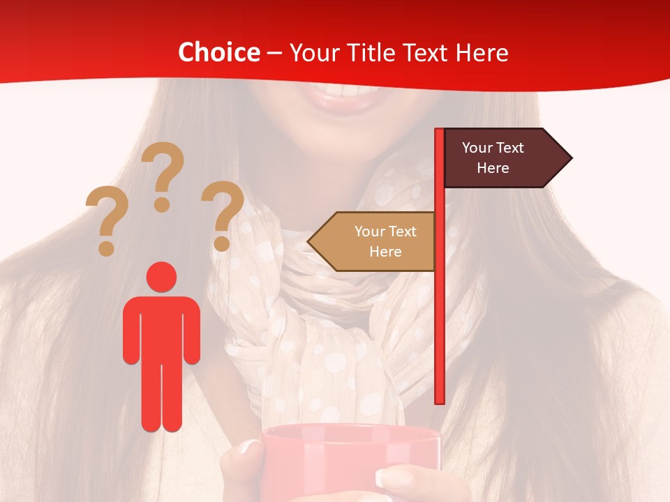 Winter Coffee Tea PowerPoint Template