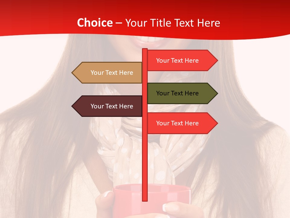 Winter Coffee Tea PowerPoint Template