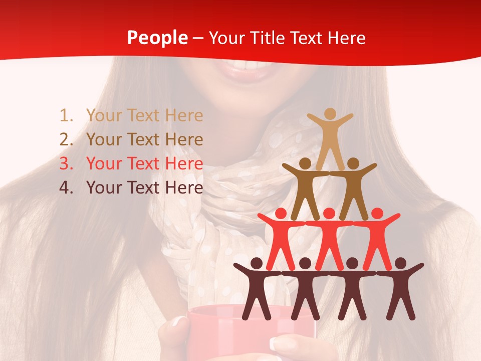 Winter Coffee Tea PowerPoint Template