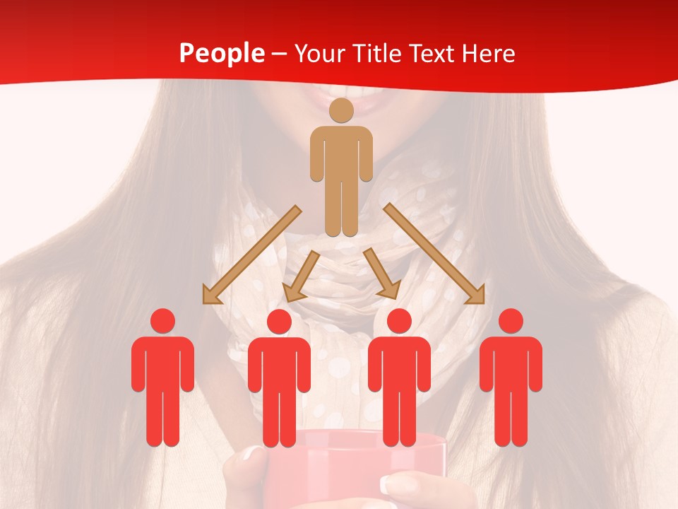 Winter Coffee Tea PowerPoint Template