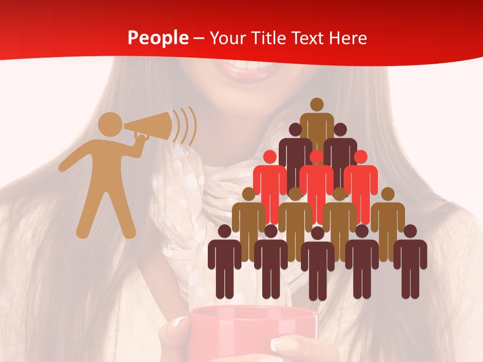 Winter Coffee Tea PowerPoint Template