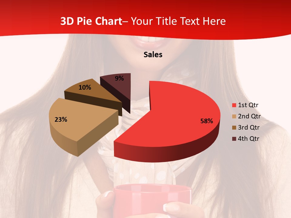 Winter Coffee Tea PowerPoint Template