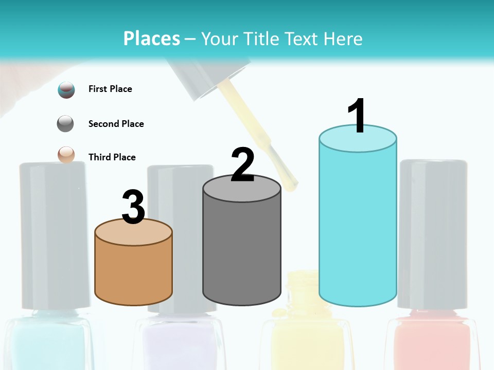 Fashion Bottle Shiny PowerPoint Template