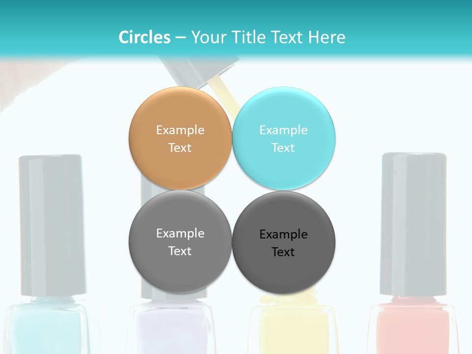 Fashion Bottle Shiny PowerPoint Template