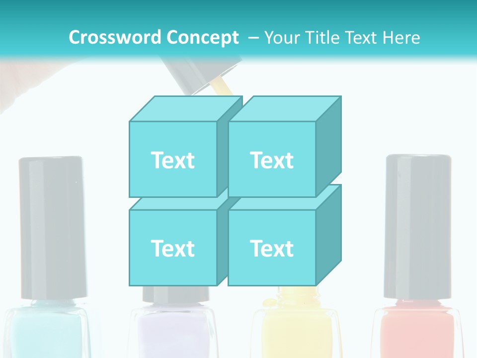 Fashion Bottle Shiny PowerPoint Template