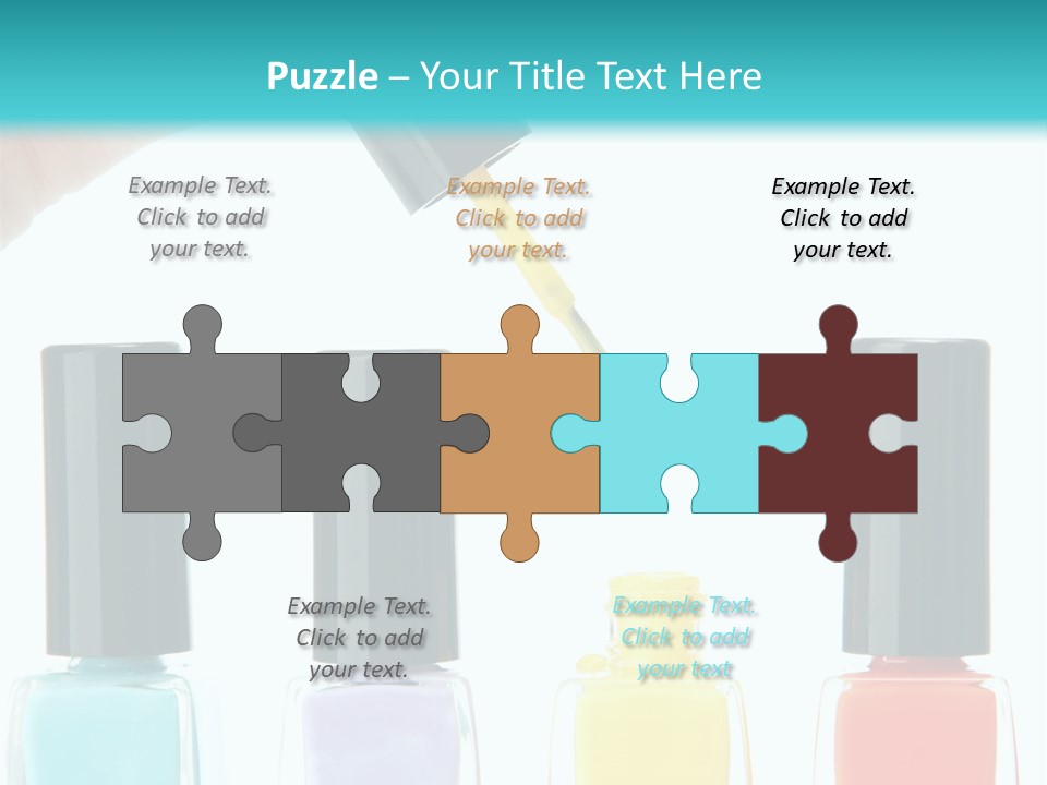 Fashion Bottle Shiny PowerPoint Template