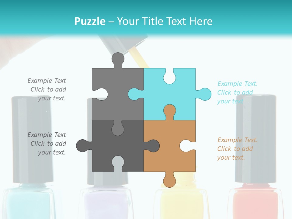 Fashion Bottle Shiny PowerPoint Template