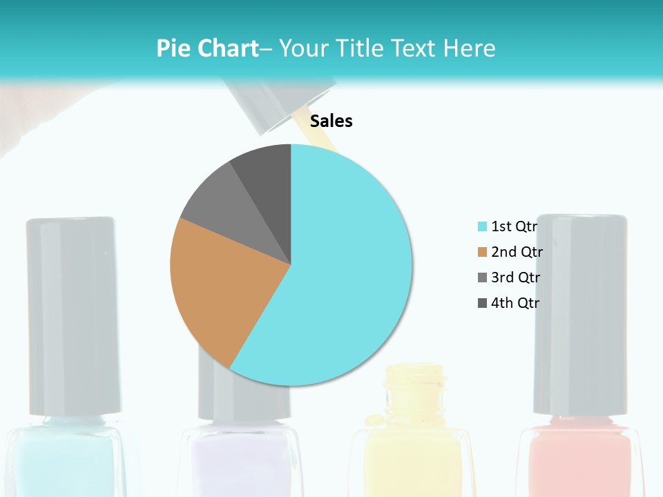 Fashion Bottle Shiny PowerPoint Template