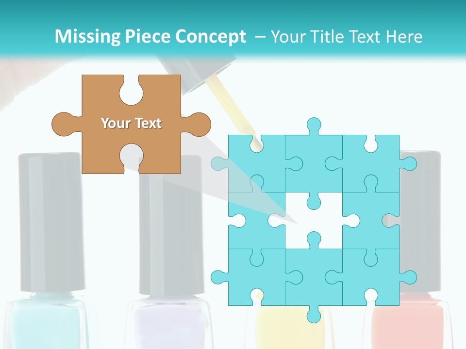 Fashion Bottle Shiny PowerPoint Template