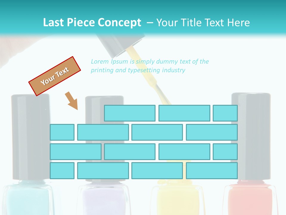 Fashion Bottle Shiny PowerPoint Template
