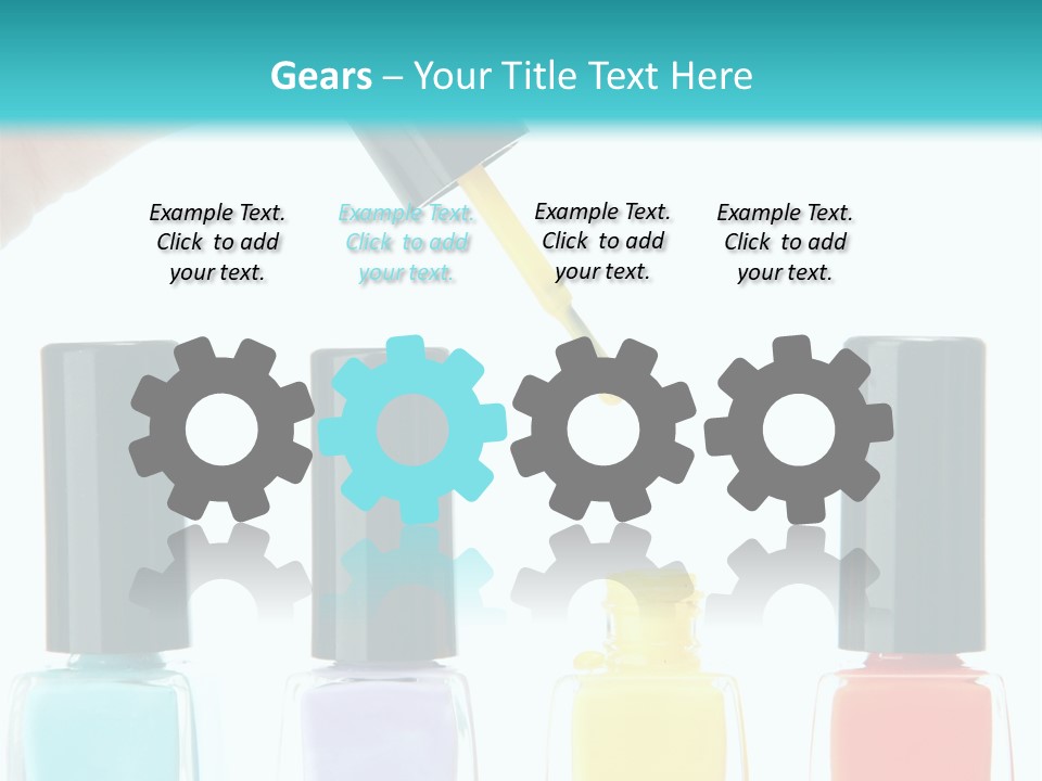 Fashion Bottle Shiny PowerPoint Template