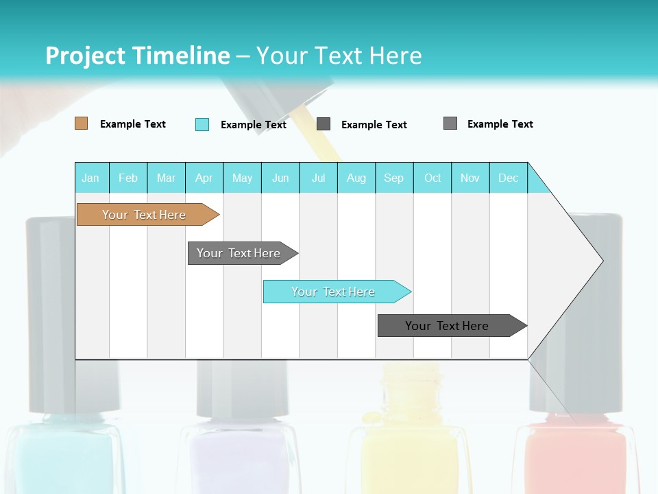 Fashion Bottle Shiny PowerPoint Template
