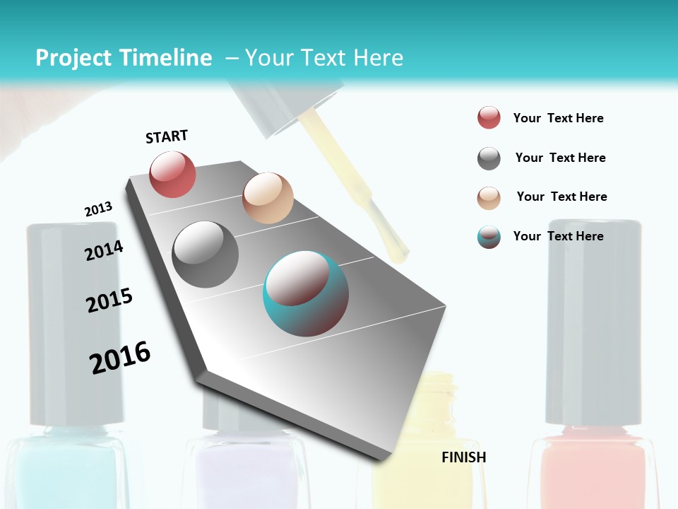 Fashion Bottle Shiny PowerPoint Template