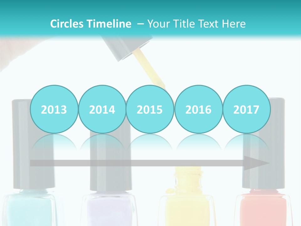 Fashion Bottle Shiny PowerPoint Template