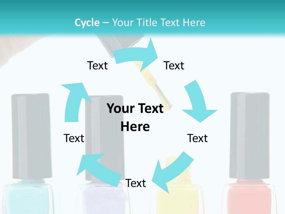 Fashion Bottle Shiny PowerPoint Template