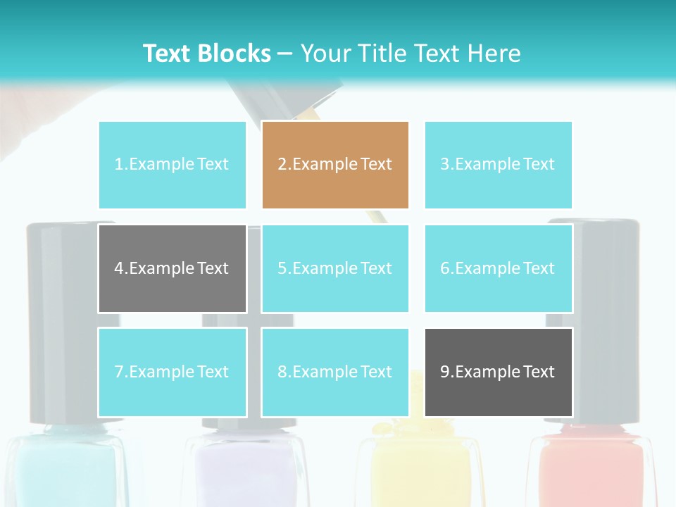 Fashion Bottle Shiny PowerPoint Template