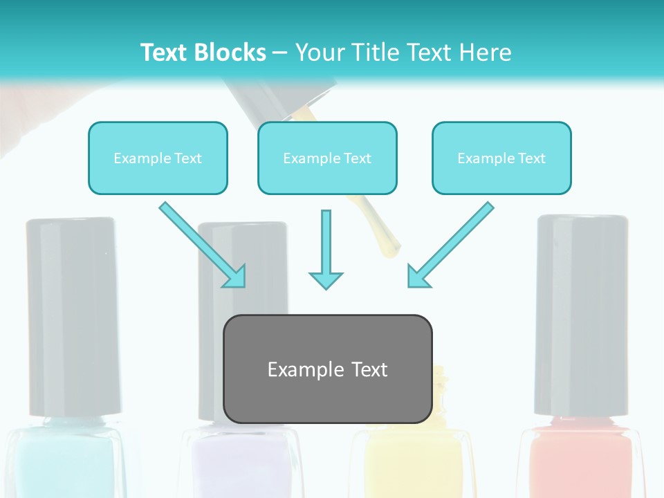 Fashion Bottle Shiny PowerPoint Template