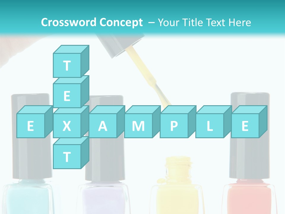 Fashion Bottle Shiny PowerPoint Template