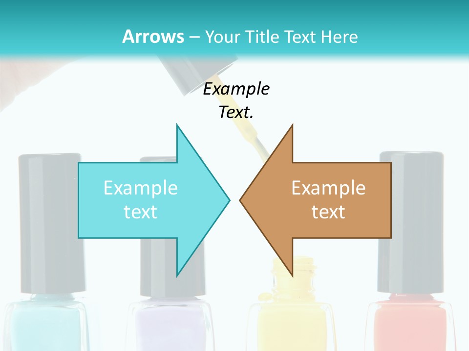 Fashion Bottle Shiny PowerPoint Template