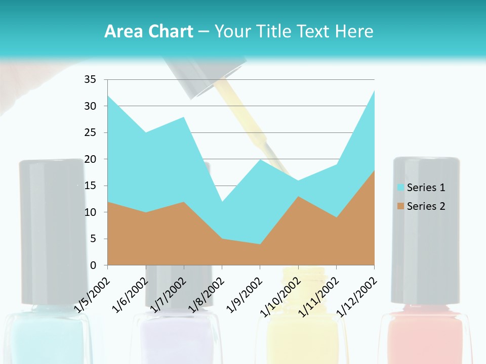 Fashion Bottle Shiny PowerPoint Template