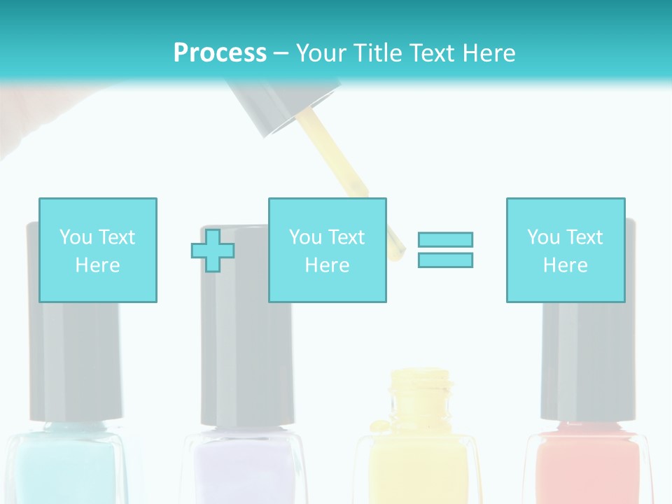 Fashion Bottle Shiny PowerPoint Template