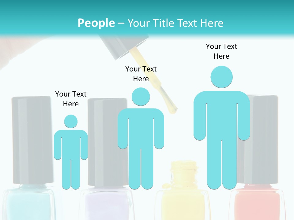 Fashion Bottle Shiny PowerPoint Template