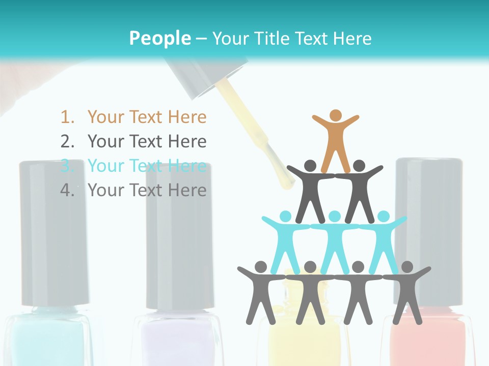 Fashion Bottle Shiny PowerPoint Template