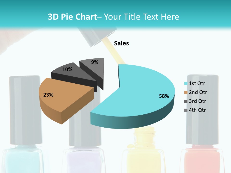 Fashion Bottle Shiny PowerPoint Template