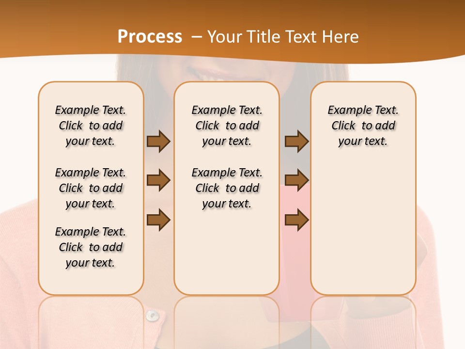 Mug Youth Girl PowerPoint Template