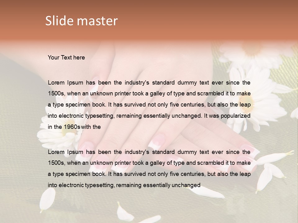 Soft Aroma Relax PowerPoint Template