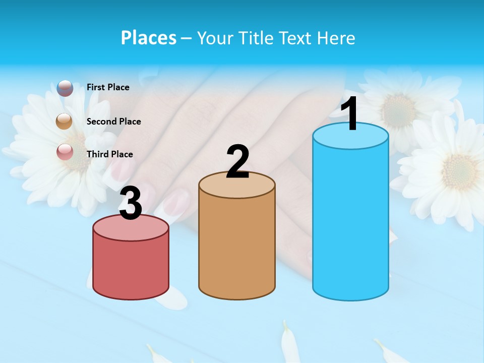 Lacquer Wellness Forefinger PowerPoint Template