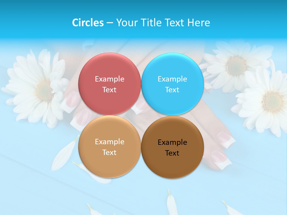 Lacquer Wellness Forefinger PowerPoint Template