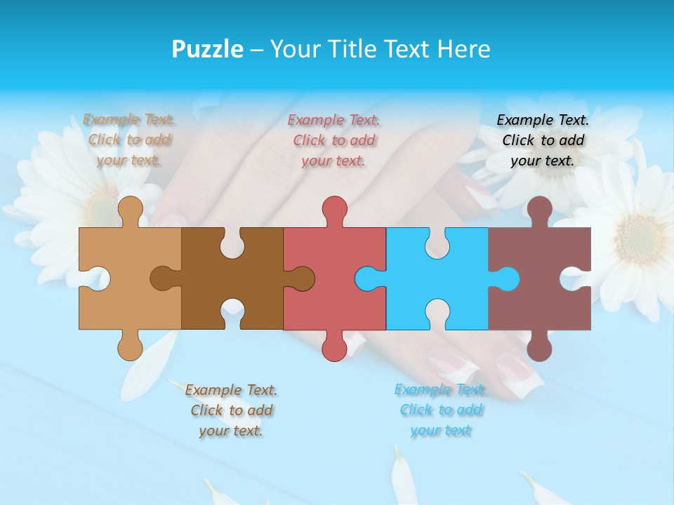 Lacquer Wellness Forefinger PowerPoint Template