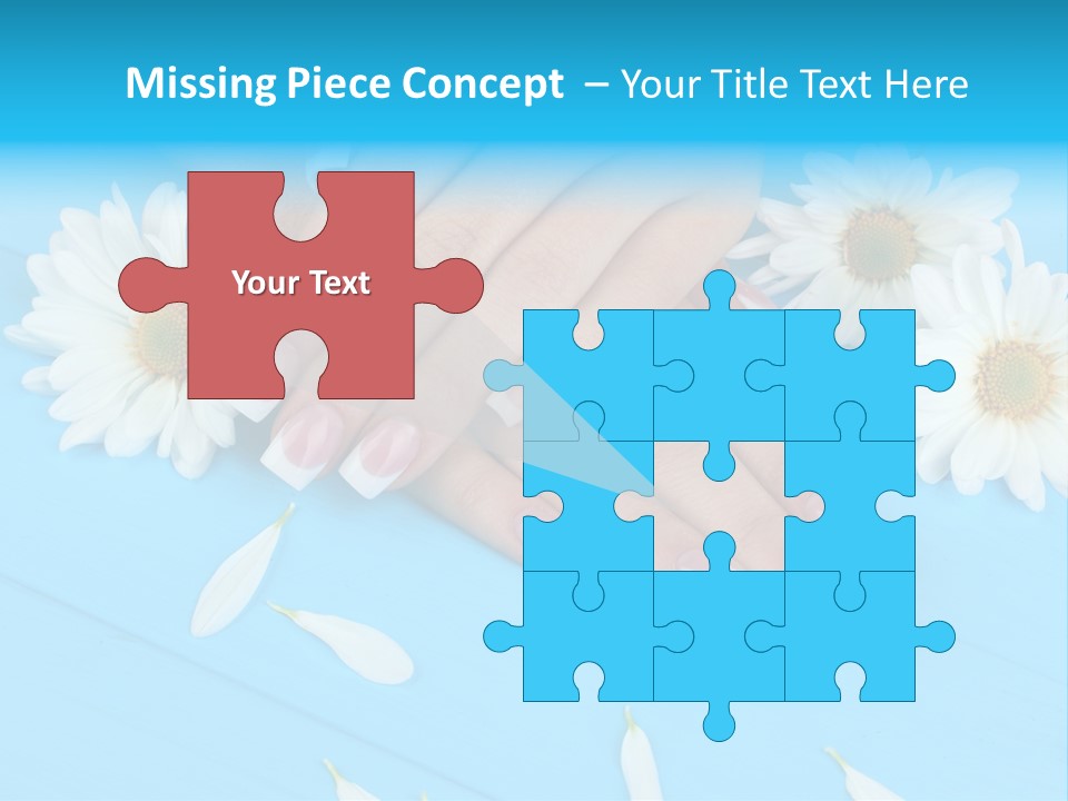 Lacquer Wellness Forefinger PowerPoint Template