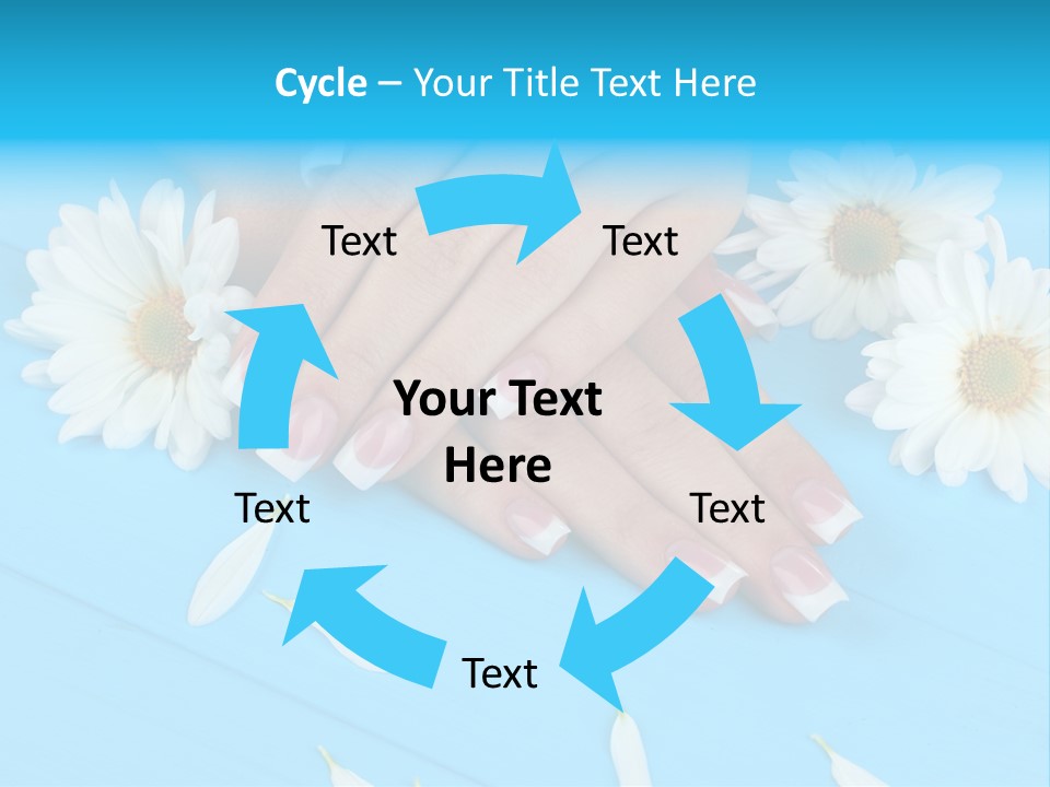 Lacquer Wellness Forefinger PowerPoint Template