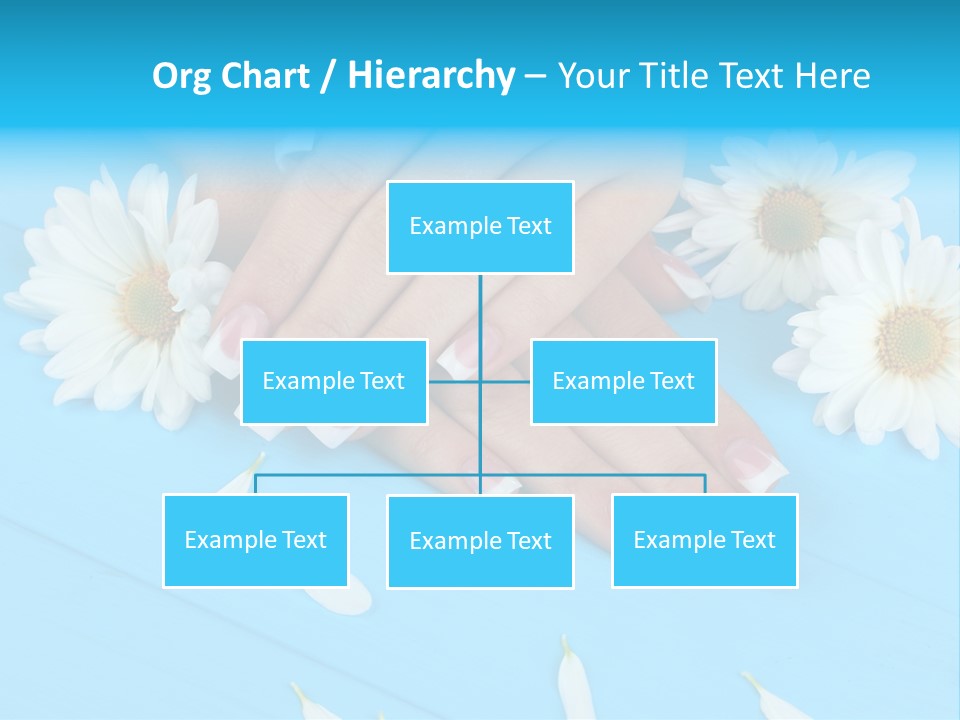 Lacquer Wellness Forefinger PowerPoint Template