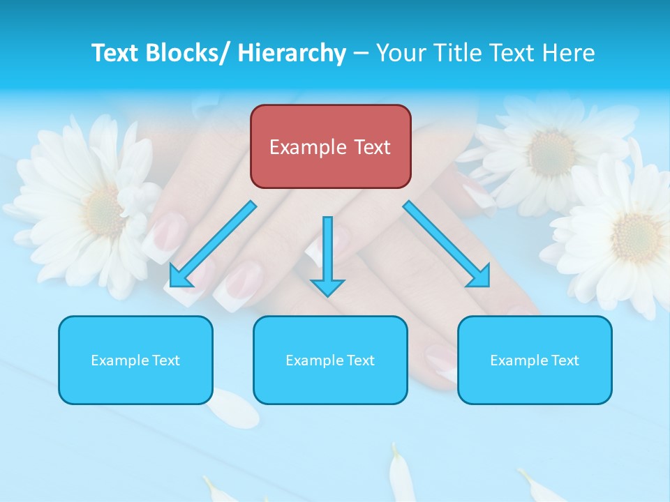 Lacquer Wellness Forefinger PowerPoint Template