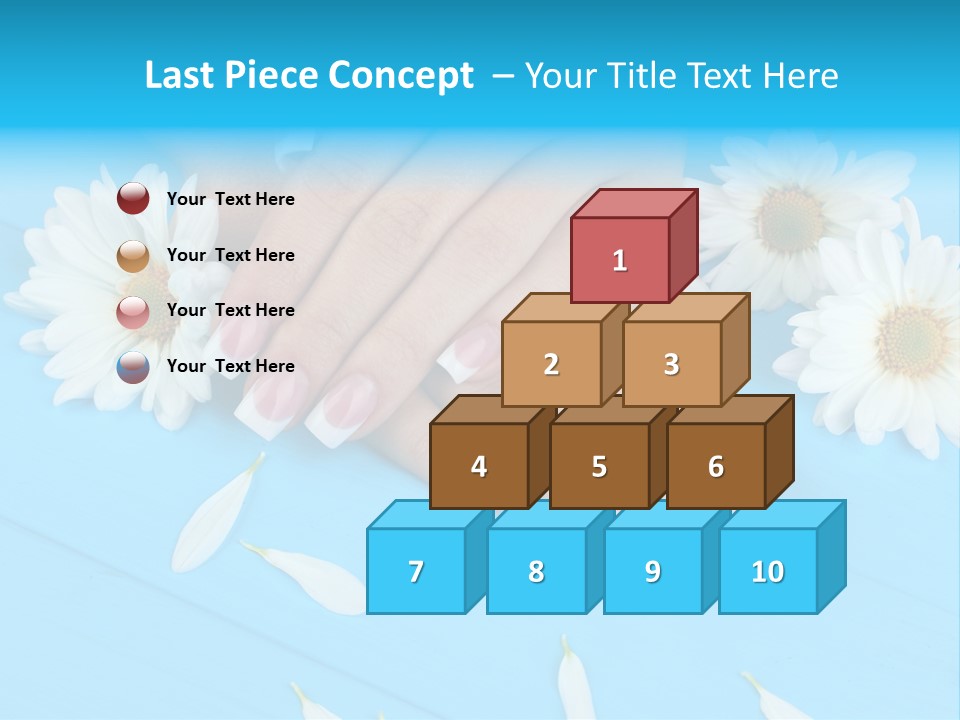 Lacquer Wellness Forefinger PowerPoint Template