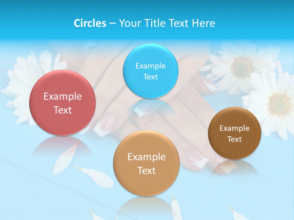 Lacquer Wellness Forefinger PowerPoint Template