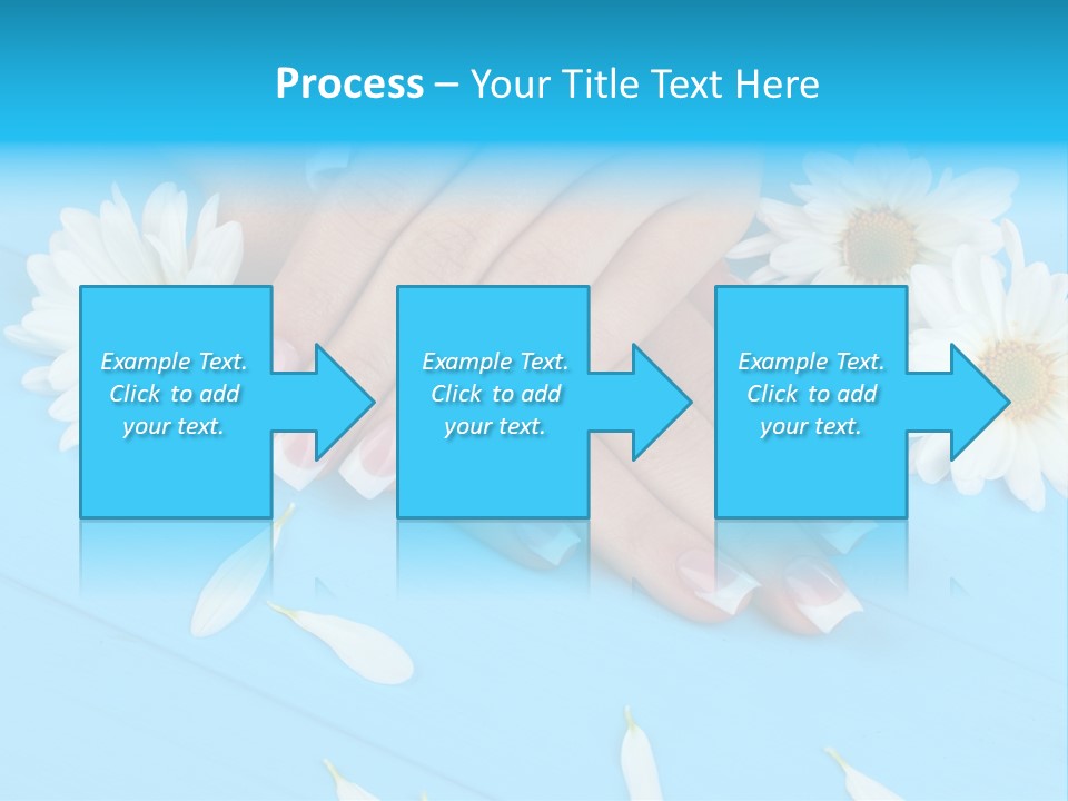 Lacquer Wellness Forefinger PowerPoint Template