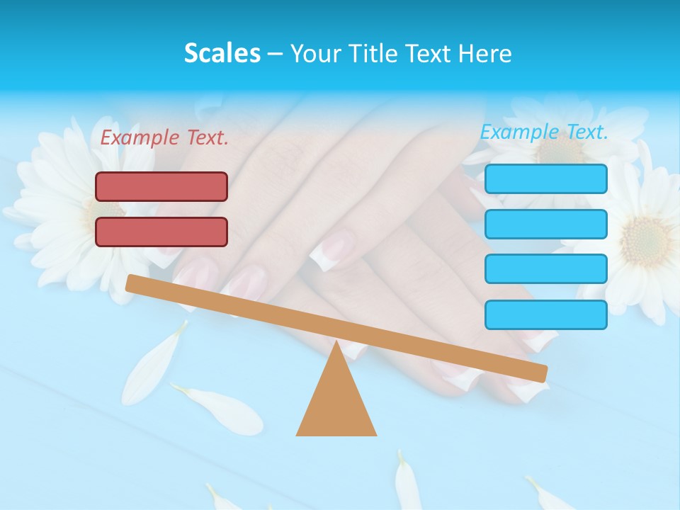Lacquer Wellness Forefinger PowerPoint Template