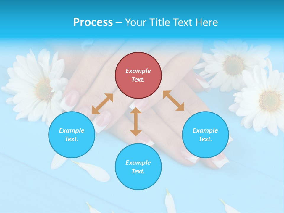 Lacquer Wellness Forefinger PowerPoint Template