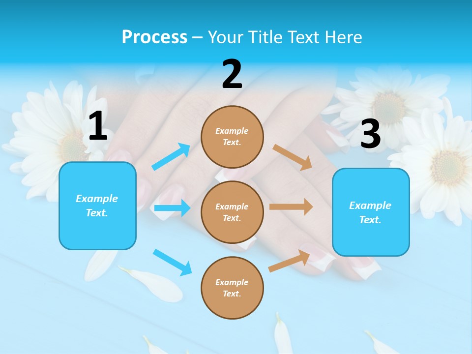 Lacquer Wellness Forefinger PowerPoint Template