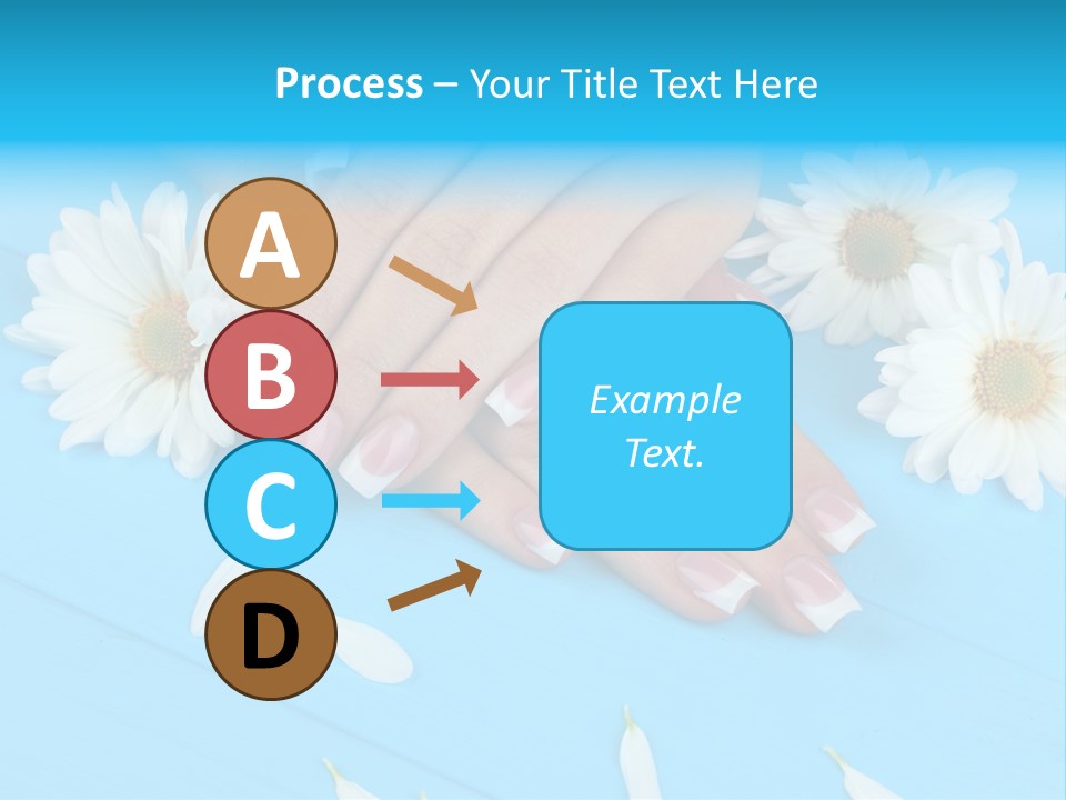Lacquer Wellness Forefinger PowerPoint Template