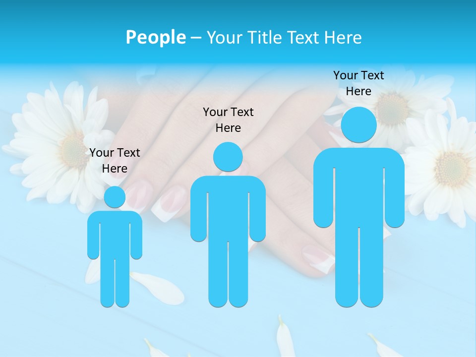 Lacquer Wellness Forefinger PowerPoint Template