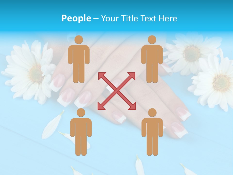 Lacquer Wellness Forefinger PowerPoint Template