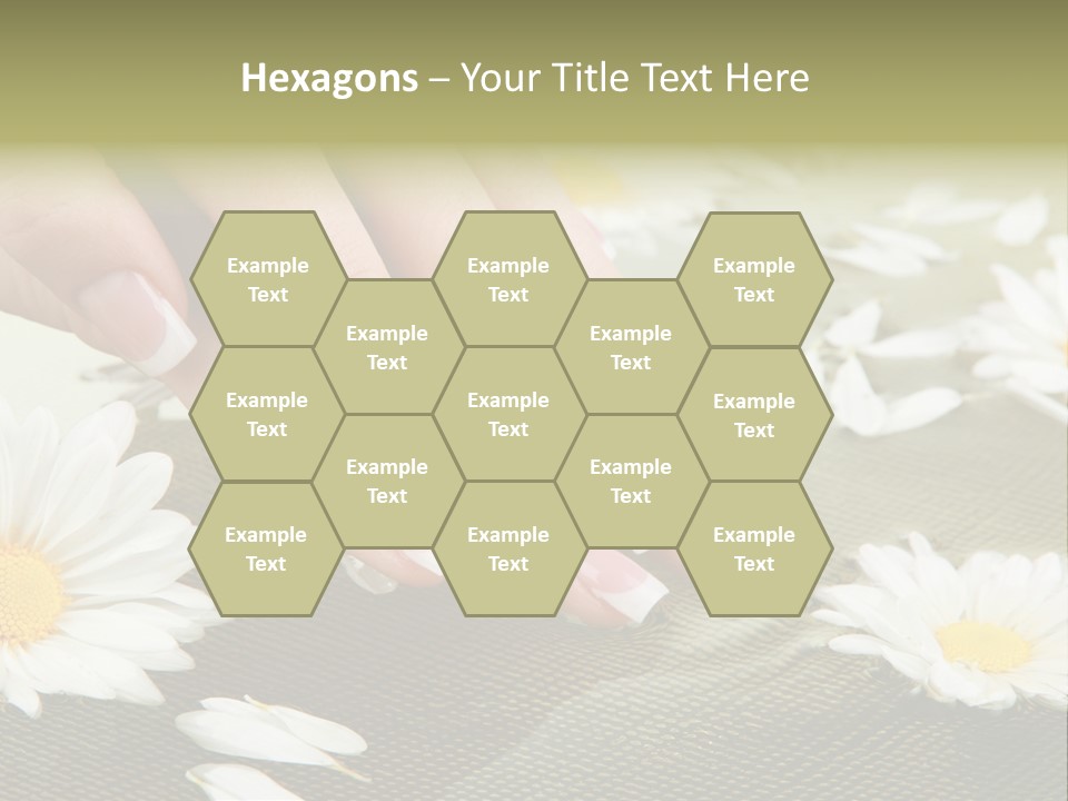 Girl Hand Bright PowerPoint Template