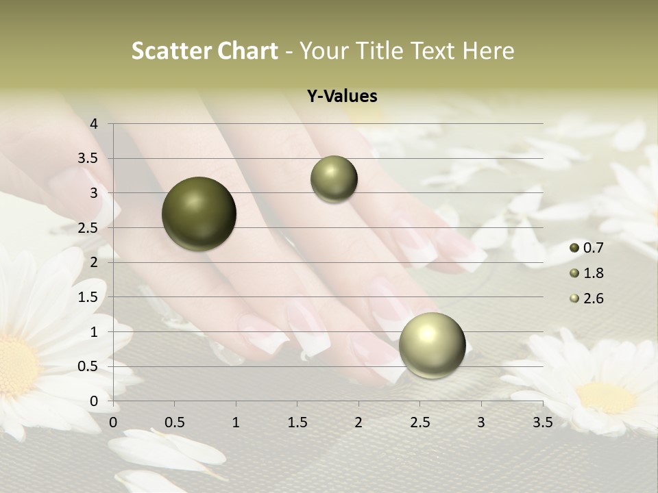 Girl Hand Bright PowerPoint Template